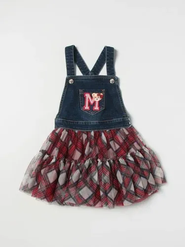 Gonna a salopette Monnalisa in denim e tulle (104358733) Gonna a salopette Monnalisa in denim e tulle (104358733)