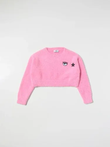 Maglia cropped Chiara Ferragni con logo Eye Star (106156812)