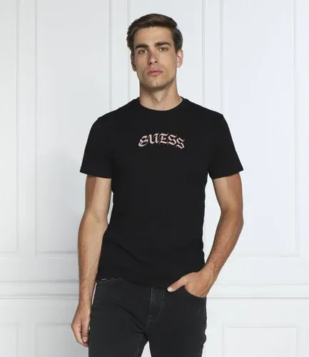 GUESS JEANS T-shirt OLD ENGLISH LOGO (104594477)