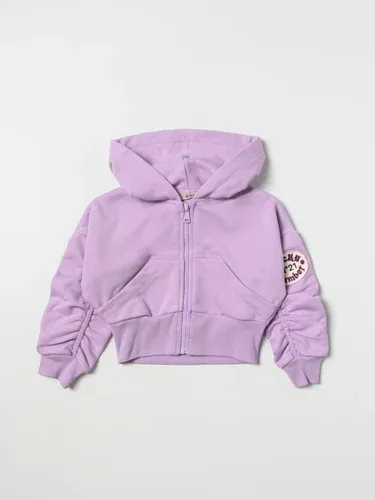 Felpa N°21 con cappuccio e logo (104460640)