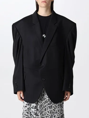 Blazer oversize Balenciaga con maniche ritorte (104460645)