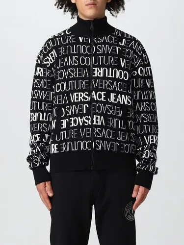 Cardigan Versace Jeans Couture con logo all-over (104460757) Cardigan Versace Jeans Couture con logo all-over (104460757)