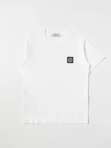 T-shirt basic Stone Island Junior con logo (104460772)