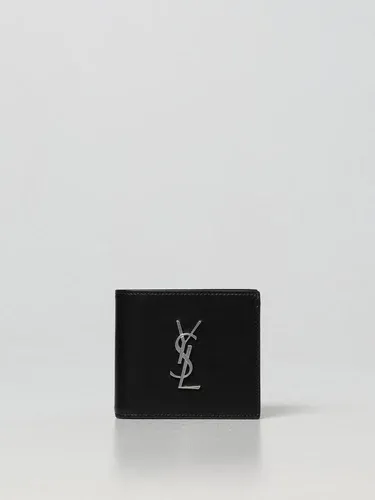 Portacarte di credito Saint Laurent in pelle con monogram YSL (104460773) Portacarte di credito Saint Laurent in pelle con monogram YSL (104460773)