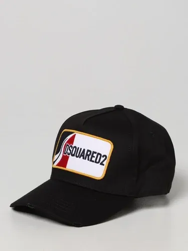 Cappello Dsquared2 in cotone con patch logo (104460919)