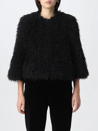 Pelliccia RED VALENTINO Donna colore Nero (104460999)