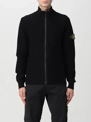 Cardigan STONE ISLAND Uomo colore Nero (104461000)