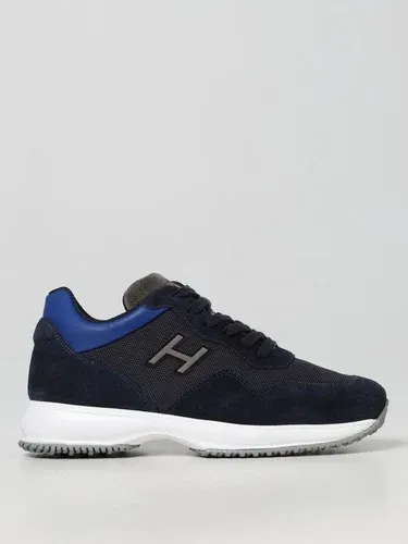 Sneakers Interactive Hogan in suede e tessuto (104461160)