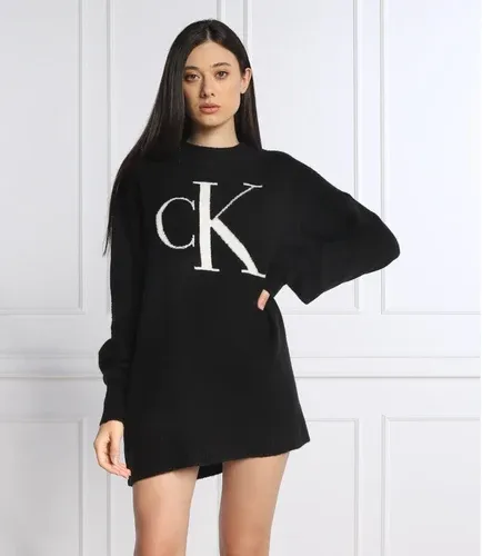 CALVIN KLEIN JEANS Vestito con aggiunta di lana (104595086) CALVIN KLEIN JEANS Vestito con aggiunta di lana (104595086)