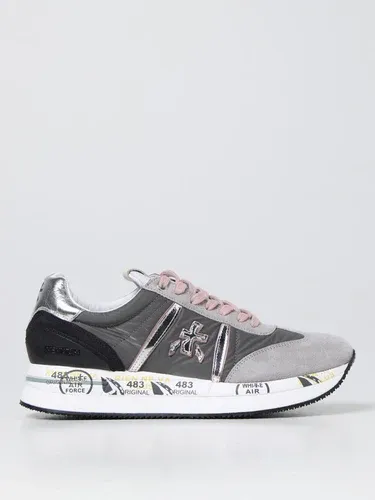 Sneakers Conny Premiata in camoscio e tessuto tecnico (104595527) Sneakers Conny Premiata in camoscio e tessuto tecnico (104595527)