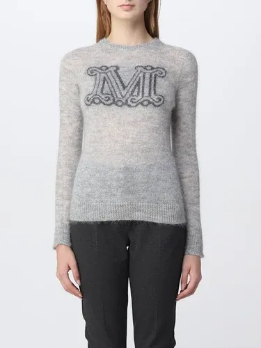 Maglia Max Mara in lana mohair con logo (104595554)