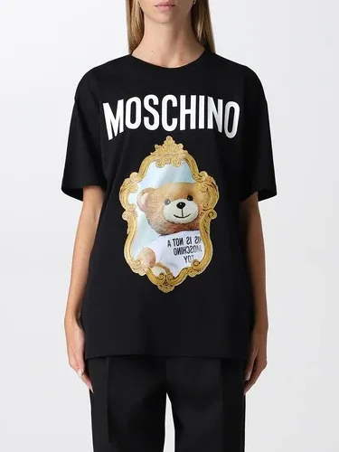 T-shirt Moschino Couture con stampa logo (104595656)