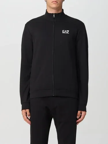 Felpa con zip EA7 con logo (104595707) Felpa con zip EA7 con logo (104595707)