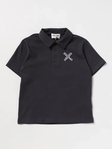 Polo Kenzo Junior con logo incrociato (104595750)