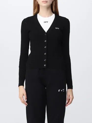 Cardigan OFF-WHITE Donna colore Nero (104595855)