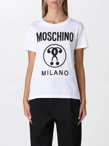 T-shirt Moschino Couture con stampa Teddy (104595871)