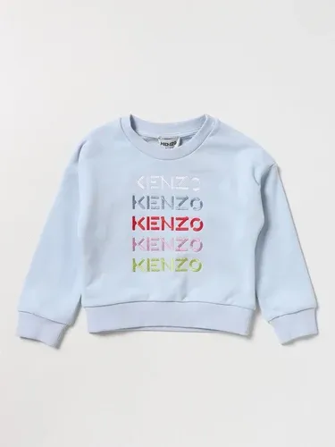 Felpa Kenzo Junior con logo ricamato (104595912)