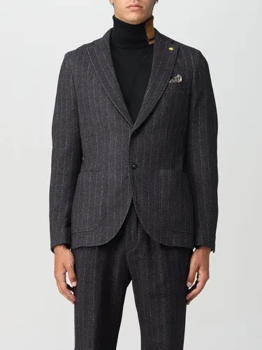 Blazer gessato Manuel Ritz (104595962)