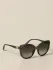 Occhiali da sole Gucci in acetato con logo (104748885)