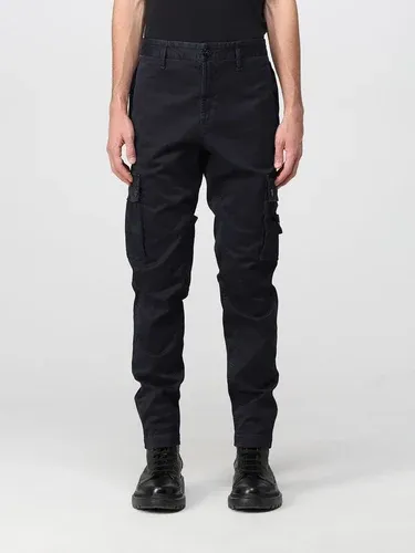 Pantalone cargo Stone Island slim in twill stretch (104749049)