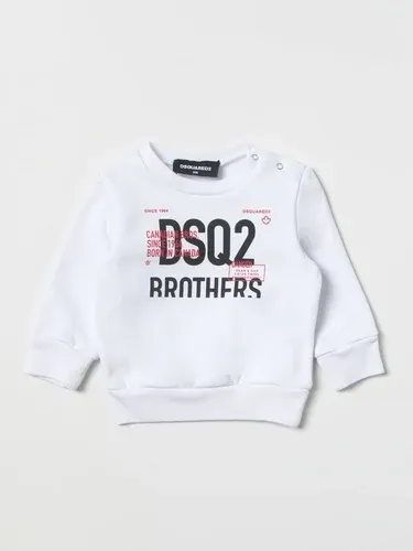 Felpa Dsquared2 Junior con stampa Brothers (104357422)