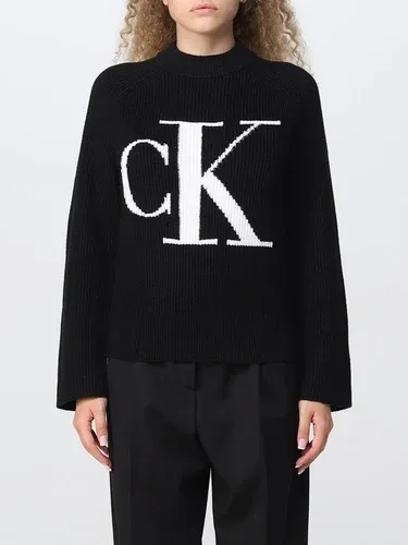 Maglia a coste Calvin Klein Jeans con big logo CK (104749243) Maglia a coste Calvin Klein Jeans con big logo CK (104749243)
