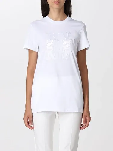 T-shirt Max Mara in cotone con monogram (104749292)