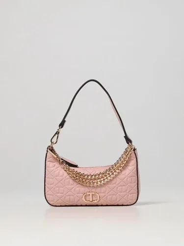 Borsa Twinset in ecopelle con logo embossed (104749396) Borsa Twinset in ecopelle con logo embossed (104749396)