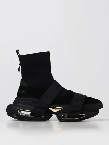 Sneakers B-Bold Balmain in suede e maglia stretch (104749472) Sneakers B-Bold Balmain in suede e maglia stretch (104749472)