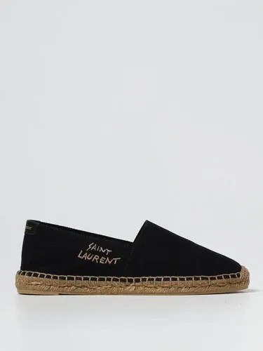 Espadrillas Saint Laurent in tela con ricamo (104749603)