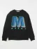Felpa Marni in cotone con stampa logo (104749665)