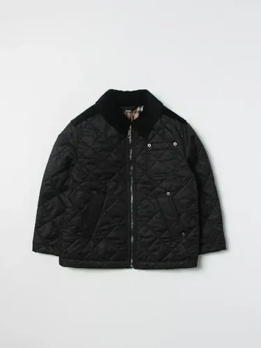 Giacca trapuntata Burberry con dettagli in corduroy (104749876)