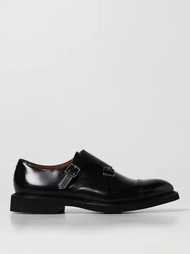 Mocassino Monk Strap Doucal's in pelle spazzolata (104750310)