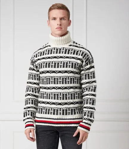 Tommy Hilfiger di lana dolcevita fairisle (106020205)