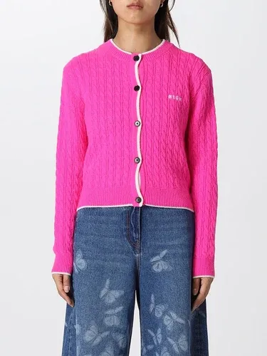 Cardigan MSGM Donna colore Rosa (105448366)
