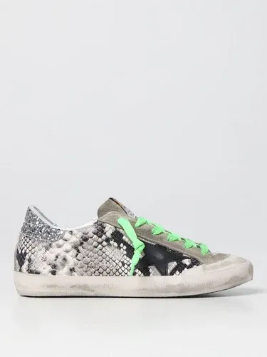 Sneakers Super-Star Penstar Golden Goose in pelle (105698098)