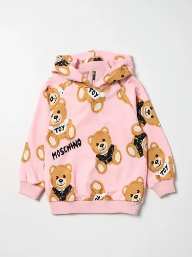 Felpa Moschino Kid con stampa Teddy all-over (105698129)