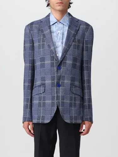 Blazer Etro in jersey Principe di Galles (105698244)