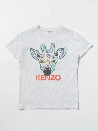 T-shirt Kenzo Junior con logo giraffa (105698381)