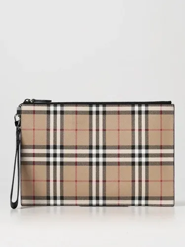 Clutch Edin Burberry con motivo vintage check (105698446)