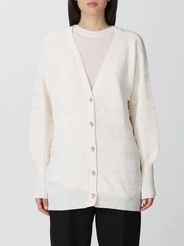 Cardigan SIMONA CORSELLINI Donna colore Bianco (105698469)