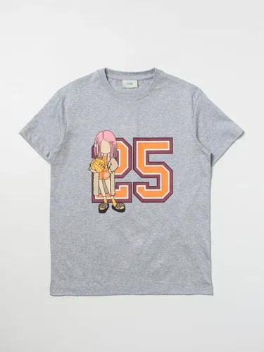 T-shirt Fendi Kids con stampa Doll (105698839)