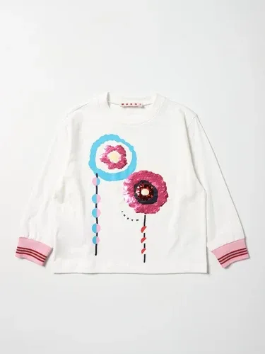 T-shirt Marni con stampa fiori (105698908)