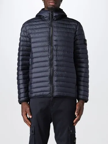 Piumino Stone Island con cappuccio in nylon stretch eco (102184121) Piumino Stone Island con cappuccio in nylon stretch eco (102184121)