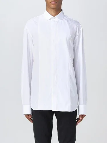 Camicia Emporio Armani in cotone con plastron (105753603) Camicia Emporio Armani in cotone con plastron (105753603)