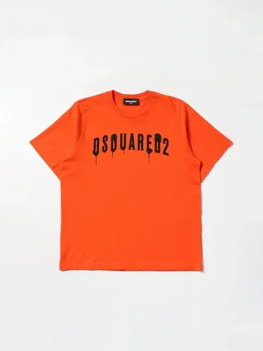 T-shirt Dsquared2 Junior con stampa logo (105753617)