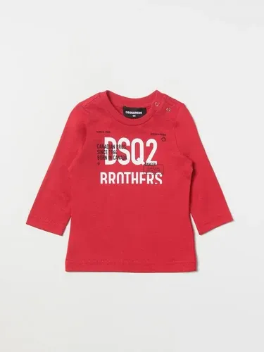 T-shirt Dsquared2 Junior con stampa DSQ2 Brothers (105753623)