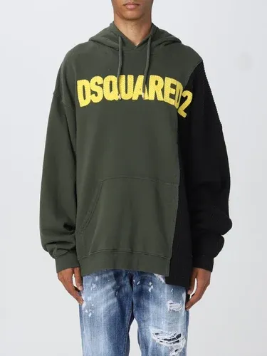 Felpa over Dsquared2 in cotone patchwork (105753625) Felpa over Dsquared2 in cotone patchwork (105753625)