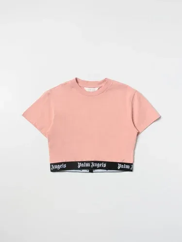 T-shirt Palm Angels in cotone cropped (105753770)