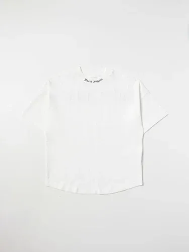 T-shirt Palm Angels in cotone con stampa logo (105753775)